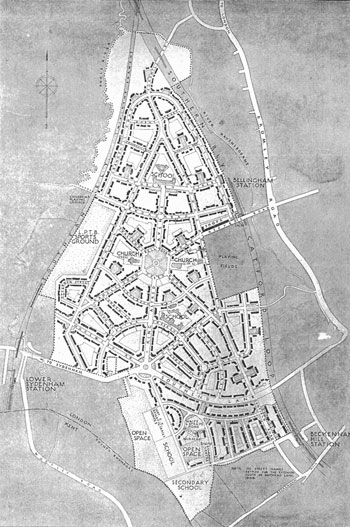 Map of Bellingham Estate, 1920