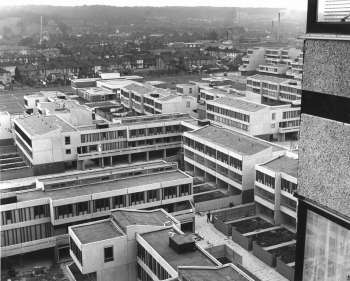 Thamesmead From Maplin House, 1970