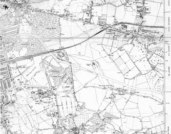 Map of Eltham, Blackfen and Welling, 1938