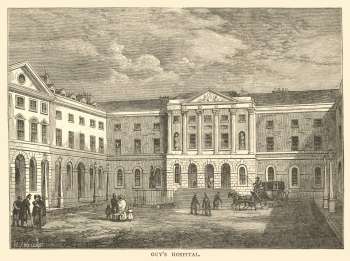 Guy's Hospital, Borough, c. 1830