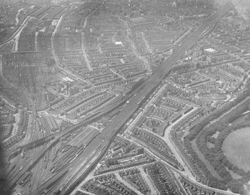 Aerial View, Bermondsey, 1926