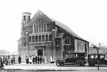 Opening of St Dunstan's Church, Bellingham, 1925