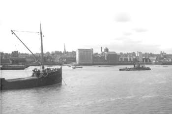 Erith from the Thames, 1936