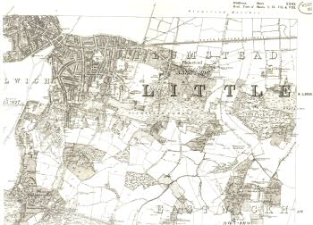 Map of Plumstead, 1869