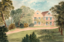 Rectory House, Rectory Grove, Clapham, c.1850 