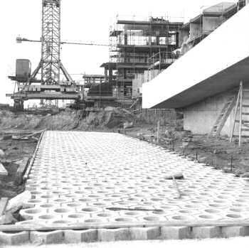 Thamesmead Under Construction, 1968