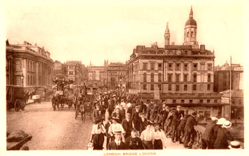 London Bridge, Southwark, c. 1910