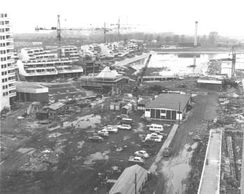 Southmere Lake, Thamesmead During Construction, 1970