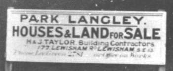 Brabourne Rise, Park Langley, Beckenham, c. 1926