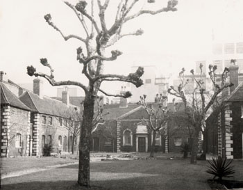 Hopton's Almshouses, Hopton Street, 1957