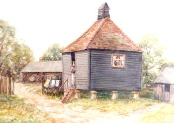 Old Granary, Bellingham Farm, Bellingham, c. 1925