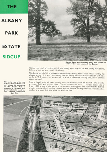 Albany Park Estate, Sidcup, c. 1930