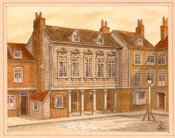 Marshalsea Prison, Borough High Street, Borough, c. 1850 