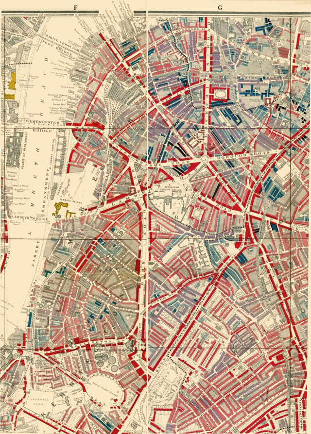 Lambeth Poverty Map (Map II), 1891 | | Ideal Homes