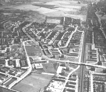 Aerial View of Abbey Wood and Plumstead Marshes, c.1960