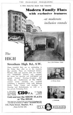 'The High', Streatham, 1937