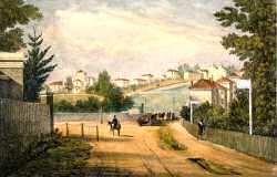 Half Moon Lane, Herne Hill, 1823