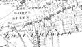 Map of East Dulwich, Lewisham, 1871