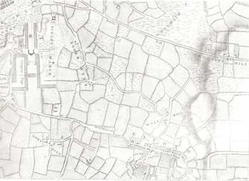 Map of Eltham and Kidbrooke, 1746