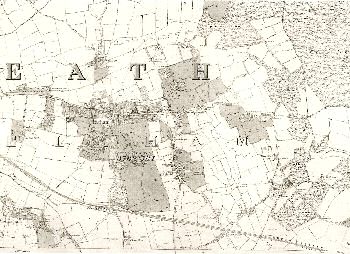 Map of Eltham, 1869