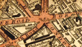 Laurie's Map of London: Lambeth North and Waterloo, 1844 