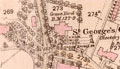 Map of Beckenham, 1883 