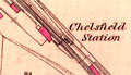 Map of Chelsfield, 1870 