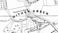 Map of Hither Green, 1877