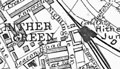 Map of Hither Green, 1904