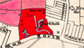 Map of Park Hill, Streatham Common, 1939