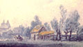 View of Greenwich Hospital, Greenwich Peninsula, c. 1840