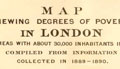 Lambeth Poverty Map (Map I), 1891 