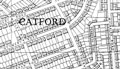 Map of Catford in the late 1940s