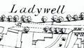Map of Ladywell, Lewisham, 1875