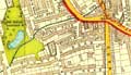 Map of Lee, Lewisham, 1930